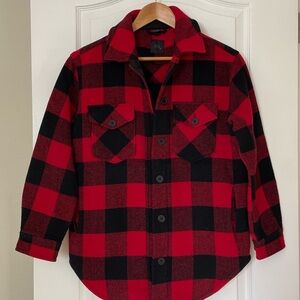 RDI Buffalo Check Shirt Jacket Oversized XS